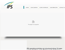 Tablet Screenshot of ipskl.com.my